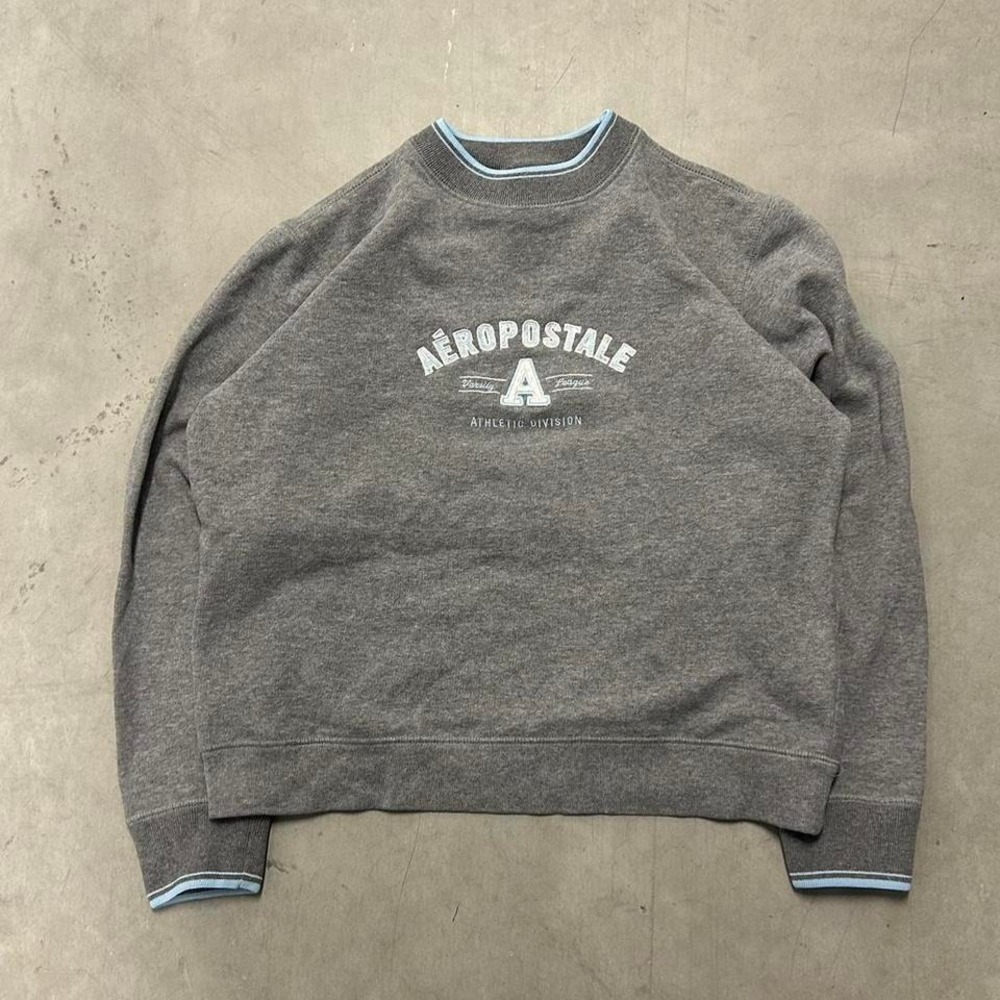 Y2K Aeropostale Grey Spellout‎ Crewneck